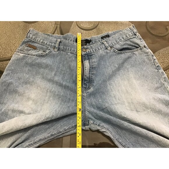 CALVIN KLEIN - LIGHT WASH STRAIGHT LEG MEN'S JEANS SIZE 40X30 - Picture 5 of 7